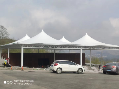 江西宜春景區(qū)膜結構雨棚